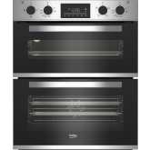 Beko CTFY22309X 59.4cm Built under Electric Double Oven - Stainless Steel