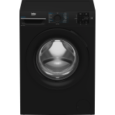 Beko BMN3WT3841B 8kg 1400 Spin RecycledTub Washing Machine - Black