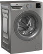 Beko BMN3WT3841S 8kg 1400 Spin RecycledTub Washing Machine - Silver