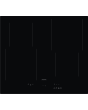 CDA SC223BLKIT 59.5cm Built In Electric Single Oven with 59.2cm Induction Hob - Black