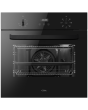 CDA SC223BLKIT 59.5cm Built In Electric Single Oven with 59.2cm Induction Hob - Black
