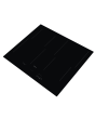 CDA SC223BLKIT 59.5cm Built In Electric Single Oven with 59.2cm Induction Hob - Black