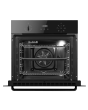 CDA SC223BLKIT 59.5cm Built In Electric Single Oven with 59.2cm Induction Hob - Black