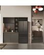Haier HFR3718ENMD  70cm 60/40 Total No Frost Fridge Freezer - Dark Inox