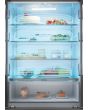 Haier HFR3718ENMD  70cm 60/40 Total No Frost Fridge Freezer - Dark Inox