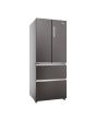 Haier HFR3718ENMD  70cm 60/40 Total No Frost Fridge Freezer - Dark Inox