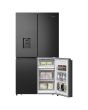 Hisense RQ758N4SWFE PureFlat Smart Fridge Freezer - Black Stainless Steel