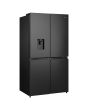 Hisense RQ758N4SWFE PureFlat Smart Fridge Freezer - Black Stainless Steel