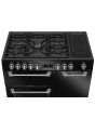 Leisure PR100F530K 100cm Dual Fuel Range Cooker - Black