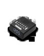 Roberts Radio ORTUSFMBK Clock Radio- Black