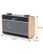 Roberts Radio Rambler Uno DAB/DAB+/FM RDS Radio with Bluetooth - Navy Blue