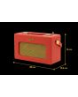 Roberts Radio Revival iStream DAB/DAB+/FM RDS/Internet Smart Radio with Bluetooth - Classic Red
