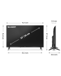 Sharp 1T-C32HE2245KBHDR TV in Black