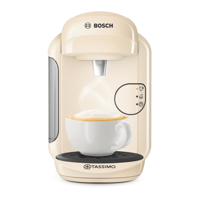 Bosch TAS1407GB Tassimo Vivy 2 Pod Coffee Machine - Cream
