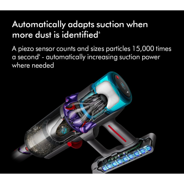 Dyson GEN5DETECT-2023 Cordless Stick Vacuum Cleaner - 70 Minutes Run Time - Purple