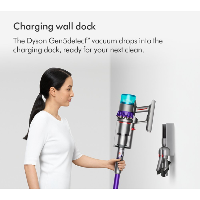 Dyson GEN5DETECT-2023 Cordless Stick Vacuum Cleaner - 70 Minutes Run Time - Purple