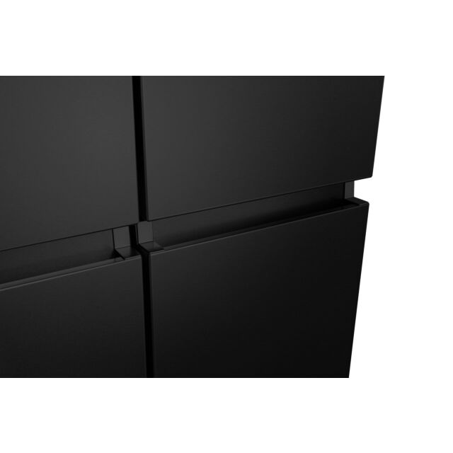 Hisense RQ758N4SWFE PureFlat Smart Fridge Freezer - Black Stainless Steel