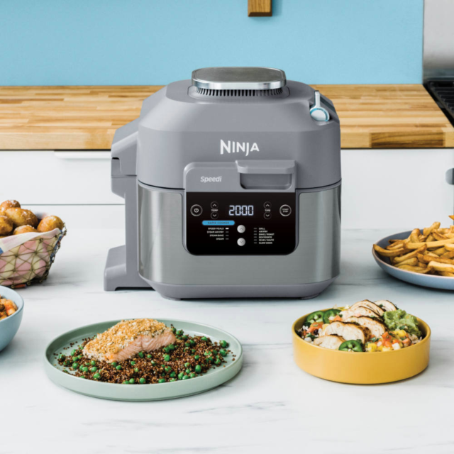 Ninja ON400UK Speedi 10-in-1 Rapid Cooker & Air Fryer - Grey