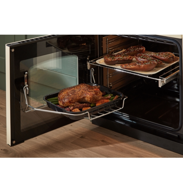 Rangemaster CLDL90DFPMGR/CM1 Dual Fuel 90Cm Classic Deluxe 