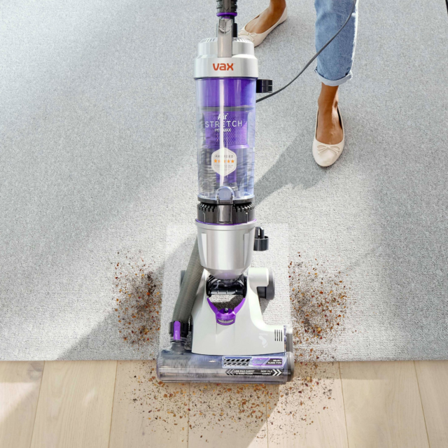 VAX U85-AS-PME  Air Stretch Pet Max Vacuum Cleaner - Silver & Purple