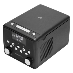 Roberts Sound 49 DAB+/FM Clock Radio with Bluetooth - Black